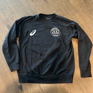 RARE ASICS mammoth lakes track club crewneck